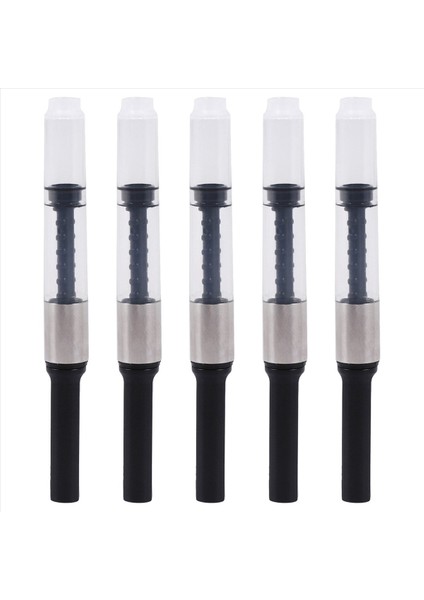 Jinhao 5pcs Fountain Pen Mürekkep Dönüştürücü Mürekkep Rezervuarı Yeni Tüm Türler Için Uygun Siyah (Yurt Dışından) fiyatları