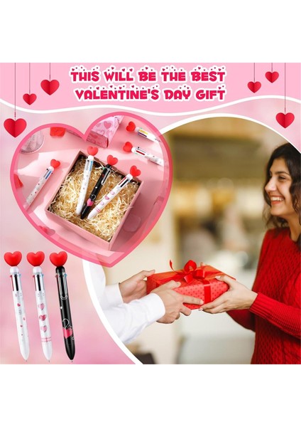 36 Pcs Sevgililer Günü Kalp Şekli Kalem Toplu Sevgililer Günü Için Geri Çekilebilir Tazminat Kalemleri Yetişkinler Kadın Hemşire Düğünü (Yurt Dışından) fiyatları