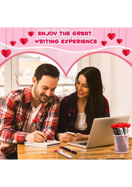 36 Pcs Sevgililer Günü Kalp Şekli Kalem Toplu Sevgililer Günü Için Geri Çekilebilir Tazminat Kalemleri Yetişkinler Kadın Hemşire Düğünü (Yurt Dışından) indirimleri