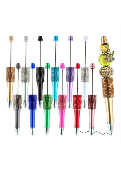 20PCS Elmas Boncuklu Kalem Diy Kalemler Düğün Parti Lik Eşyalar Için Misafirler Için Doğum Günü Konuk Si Konuk Için Düğün Iyilikleri (Yurt Dışından)