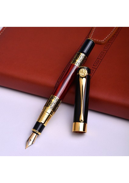 2 Adet Çin Klasik Çeşme Kalemi Altın Metal Ahşap Imza Kalemi Ofis Iş Imzası Okulu Öğrenci Si (Yurt Dışından) fırsatları