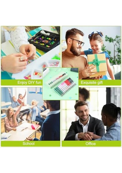 Plastik Boncuklu Kalem Çocuklar Için Uygun Olan Ebeveynler Diy Kalem Okul Ofis Malzemeleri Için Boncuk Boncuklu Kalem (Yurt Dışından) indirimleri