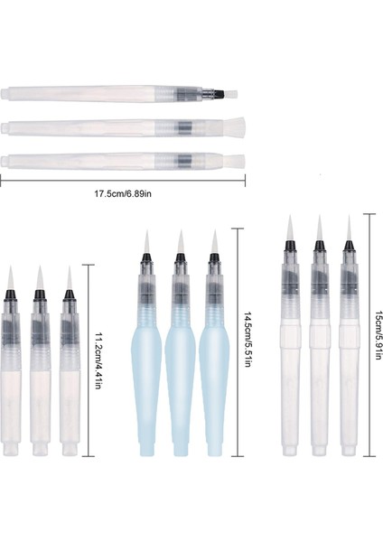 Suluboya Fırça Kalemleri Seti 48 Paket Su Fırçası Kalemleri Doldurulabilir Su Boya Fırçaları Mürekkep ve Su Fırçası Kalemleri Sanat Malzemeleri (Yurt Dışından) modelleri