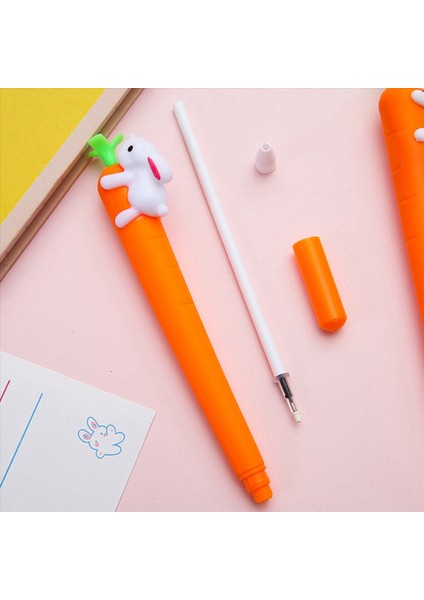 200X Havuç Tavşan Tavşan Mürekkep Kalemi Paskalya Si Paskalya Partisi Dekorasyon Beyaz Kalemi Ofis Okulu Malzemeleri Ler (Yurt Dışından) fırsatları