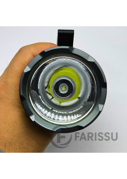 Gold Silver GS-14200 Profesyonel Şarjlı El Feneri 50W 5000 Lümen - Powerbank Özellikli fırsatları