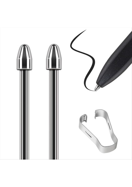 Değerli 2 Tablet Dayanıklı Titanyum Alaşım Metal Uç/nıbs (2 Pc) (Yurt Dışından) fiyatları