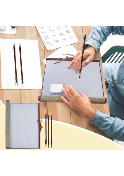 Mürekkep Yok Çin Hattı Uygulaması Set Su Yazma Bezi Parşömenleri Yeni Başlayanlar Için Geleneksel Geleneksel Stil 3 (Yurt Dışından) indirimleri