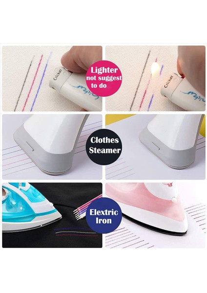 Silinebilir Kalemler Sıcaklık Kaybolan Kalem Kumaş Işaretleme Kalemler Deri Kumaş Için 40 Silinebilir Kalem Doldurma (Yurt Dışından) indirimleri