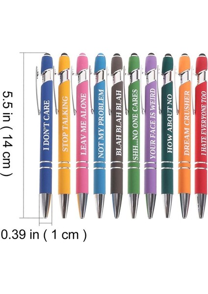 10 Adet Ilham Verici Slogan Kalem Ince Nokta Jel Kalem Atletik Set Ilginç Yazı Kalem Jel Mürekkep Kalemi Tükenmez Kalem (Yurt Dışından) fiyatları