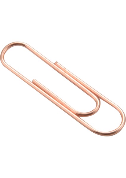 Gül Altın Manyetik Klipsli 100 Klips Gül Altın Klips Tutucu 28MM Gül Altın Kutu Başına 100 Klip (Yurt Dışından)