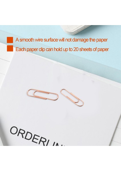 Gül Altın Manyetik Klipsli 100 Klips Gül Altın Klips Tutucu 28MM Gül Altın Kutu Başına 100 Klip (Yurt Dışından) fırsatları