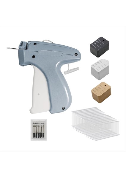 5 Çelik Pim ve 2000 1 Inç Beyaz Barb Bağlantı Elemanları ve 300 Giysi Etiketi Ev Satışı Perakende Mağazası ile Giysi Etiket Tabancası (Yurt Dışından)