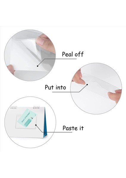 300PCS Kendinden Yapışkanlı Etiket Tutucu Kart Cepleri Etiket Tutucu Kütüphane Kart Sahipleri Endeks Kartları Için Top Açık (Yurt Dışından) modelleri