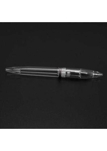 10PCS 0 5mm Nib Çeşme Kalemi Göze Sahip Kapasiteli Şeffaf Kalemler Ofis Okul Malzemeleri Gri (Yurt Dışından)