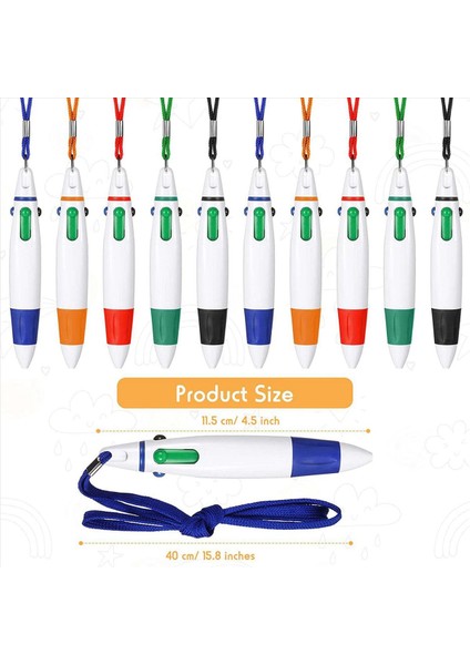 60 Pcs Reprabard Benke Pens Hapte Gerçekten Kadar Kalınları 4 Renk Mümefe Baden Başkalı Peni Okul Için Zincirle (Yurt Dışından) fırsatları