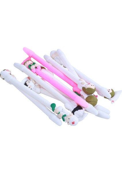 12PCS Karikatür Doktor Hemşire Tarzı Tükenmez Kalemler Hemşire Si Okul Için Noel Si Aile Ofisi Hastane Çocukları (Yurt Dışından) modelleri