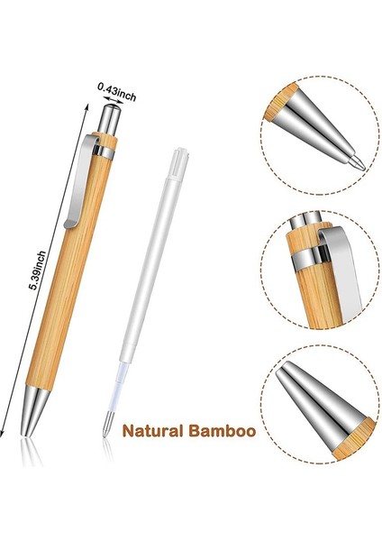 160 Pcs Beyaz Kalem Seti Bambu ve Ahşap Yazma Araçları 80 Pc Siyah Mürekkep ve 80 Pcs Mavi Mürekkep (Yurt Dışından) indirimleri