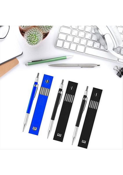 Mekanik Kalem 2mm Mekanik Kurşun Kalemler ve Kalem Kolları Çizim/yazma/eskiz/mekanik Kalem Yatırma ile (Yurt Dışından) fırsatları