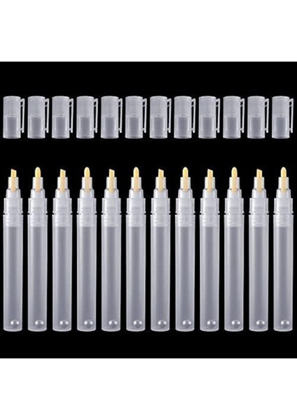 24 Paket 6 mm 3 mm Boş Doldurabilen Boş Boya Rötuş Yukarı Kalem Işaretleri Yuvarlak Eğik Baş Boya Işaretçisi Kalemler Akrilik Boya Kalemleri (Yurt Dışından) fiyatları