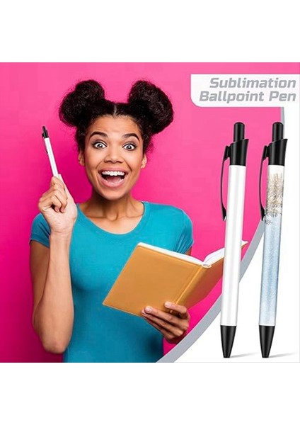 12X Süblimasyon Kalemi Boş Süblimasyon Kaplamalı Kalem Isı Transfer Kalemi Dıy Ofis Okulu Için Isı Büzülme Ambalajı ile Dökme (Yurt Dışından) fırsatları