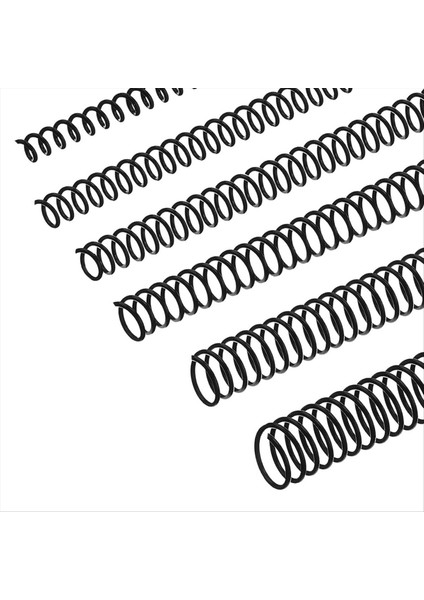 120 Pcs Spiral Bağlama Bobinleri Plastik Bağlayıcı Bağlayıcı Spiral Halkalar Çok Boyut Spiral Bağlayıcı Tel Taşaklar 4 1 Alip (Yurt Dışından)