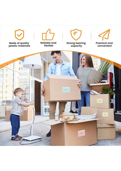 36PCS Kendinden Yapışkanlı Etiket Kart Tutucu Dizin Cepleri Tutucu 6x8 5cm Temiz Plastik Kart Tutucu Yapıştırıcı Etiket Tutucusu (Yurt Dışından) fırsatları