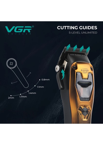 Profesyonel Saç Kesme Makinesi V-668
