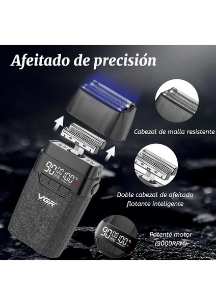 V-6740S3 Profesyonel Kablosuz Saç ve Sakal Kesme Makinesi – 3 In 1 Tıraş Seti indirimleri