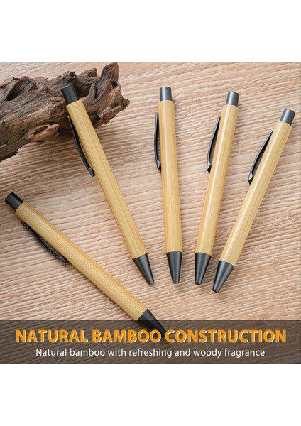 100PCS Bambu Kalemler Dökme Ahşap Bambu Kalemler Gravür Ahşap Tükenmez Kalem Kalem Toplu (Yurt Dışından) fiyatları
