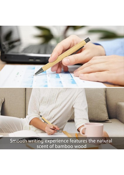 100PCS Bambu Kalemler Dökme Ahşap Bambu Kalemler Gravür Ahşap Tükenmez Kalem Kalem Toplu (Yurt Dışından) fırsatları