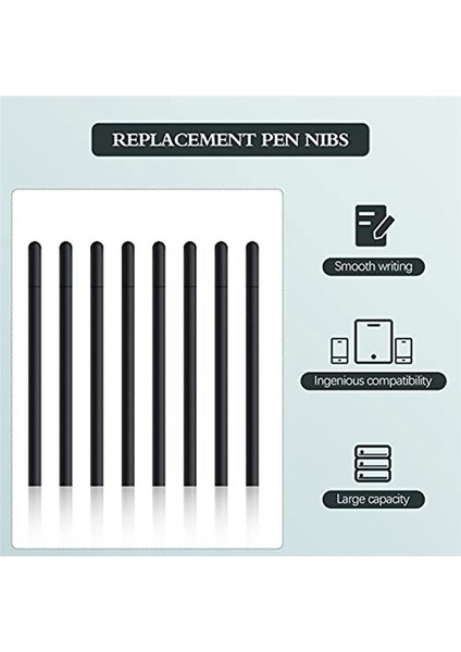 20PCS Değiştirme Standart Kalem Nibs Siyah Yedek Dolunma Kalem Nibs Bambu CTL471 CTL671 CTL672 CTH480 (Yurt Dışından) modelleri