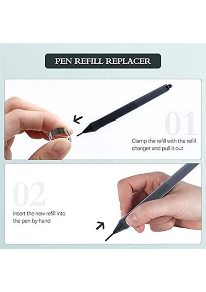 20PCS Değiştirme Standart Kalem Nibs Siyah Yedek Dolunma Kalem Nibs Bambu CTL471 CTL671 CTL672 CTH480 (Yurt Dışından) fırsatları