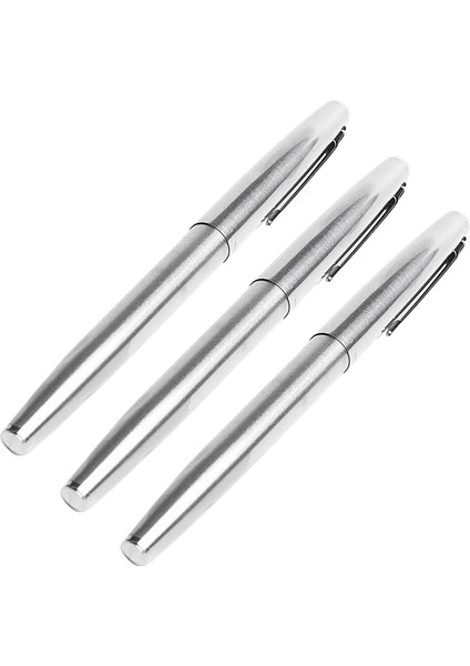 3x Jinhao 911 Çelik Çeşme Kalemi 0 38MM Ekstra Ince Nib Pürüzsüz Yazma Mürekkep Pens Noel Için (Yurt Dışından)