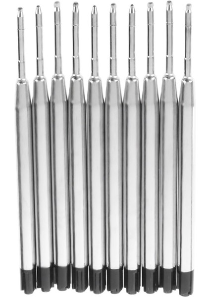 10X Siyah Tükenmez Kalem Doldururlar Parker Tarzı Için Ortak Ince Nokta Ortamı (Yurt Dışından)