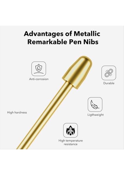 16PCS Marker Kalem Dikkate Değer 2 Nıbs Sökme Aracı ile Olağanüstü 2 Kalem Ucu Metal Uçları/nıbs Dolum (Yurt Dışından) modelleri