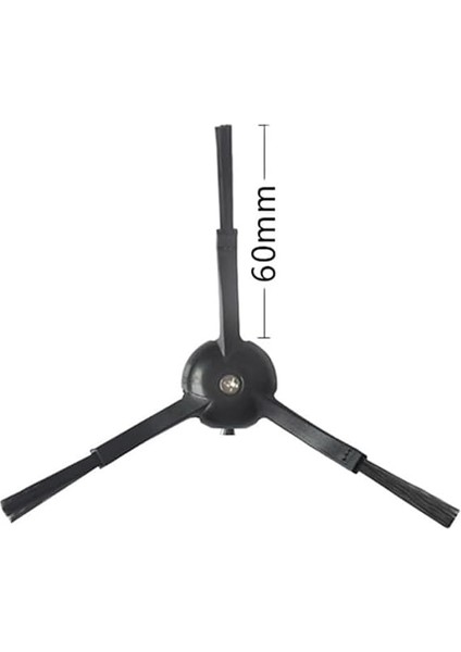 Siyah 3 Kollu Yan Fırça Roborock ile Uyumlu S50 S6 S60 S65 S55 S5 Max ile Uyumlu 4 Adet Yan Fırça fırsatları