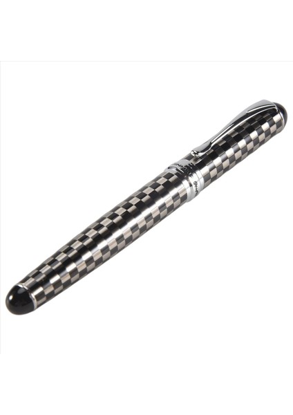 Jinhao X750 Satranç Tahtası Çeşmesi Kalem Orta Ince Nib Ofis Iş Yazımı Işaret (Yurt Dışından)