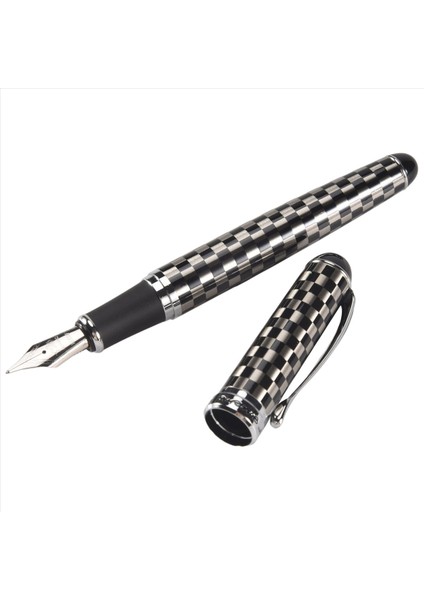 Jinhao X750 Satranç Tahtası Çeşmesi Kalem Orta Ince Nib Ofis Iş Yazımı Işaret (Yurt Dışından) fiyatları