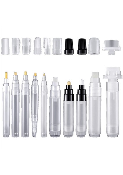 20 Adet Yeniden Doldurulabilir Boya Kalemleri Boş Kalem Çubuk Işaretleyicileri Yeniden Doldurulabilir Boş Akrilik Boya Işaretleyici Sanat Malzemeleri Için (Yurt Dışından) fiyatları