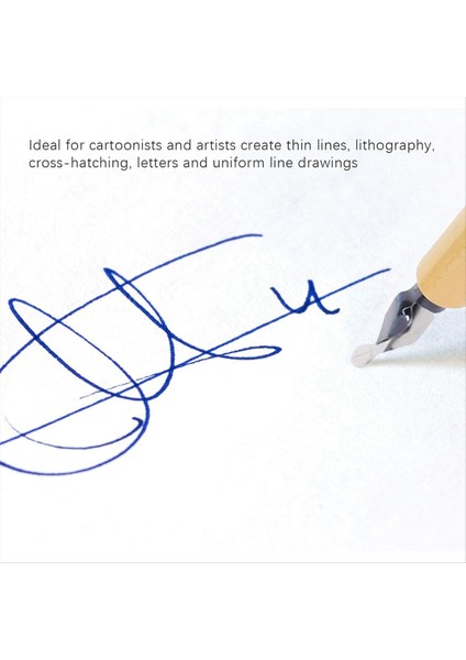 Bambu Reed-Qalam Pens 5pcs Hatlı Daldırma Kalemi Vintage El Işi Kaligrafi Kalemleri (Yuvarlak Uç Seti) (Yurt Dışından) fırsatları