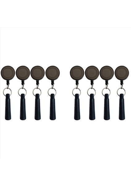 8 Adet Elastik Silikon Geri Çekilebilir Kalem Tutucu Ahşap Işçiliği Için Görev Geri Çekilebilir Çekme Kalemi Tuğla Oyuncusu El Sanatları Yapıcısı (Yurt Dışından)