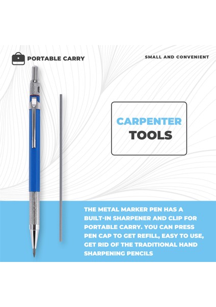 Mekanik Kalemler Metal Işaretleyici Boru Fesli Kaynakçı Çelik Inşaat Imalat Ahşap Işleme (Yurt Dışından) fırsatları