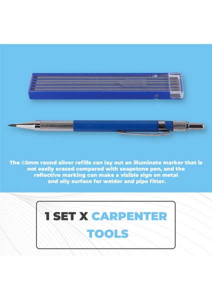 Mekanik Kalemler Metal Işaretleyici Boru Fesli Kaynakçı Çelik Inşaat Imalat Ahşap Işleme (Yurt Dışından) indirimleri