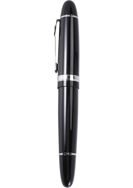 159 Siyah ve Gümüş M Nib Çeşme Kalemi Kalın Süslemeleri Abd (Yurt Dışından)