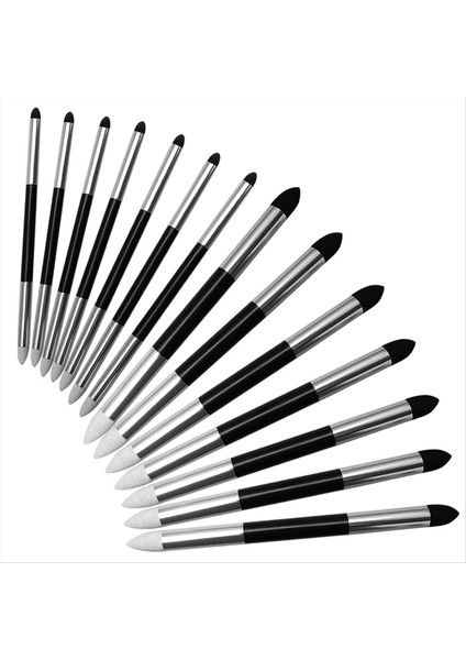 14 Adet Harmanlama Sünger Kalemi Çift Başlı Yeniden Kullanılabilir Eskiz Ovma Kalem Yıkanabilir Eskiz Sürtünme Sünger Fırça Sanat Eskiz Kalemleri (Yurt Dışından)