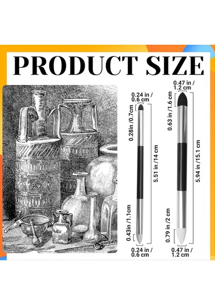 14 Adet Harmanlama Sünger Kalemi Çift Başlı Yeniden Kullanılabilir Eskiz Ovma Kalem Yıkanabilir Eskiz Sürtünme Sünger Fırça Sanat Eskiz Kalemleri (Yurt Dışından) fırsatları