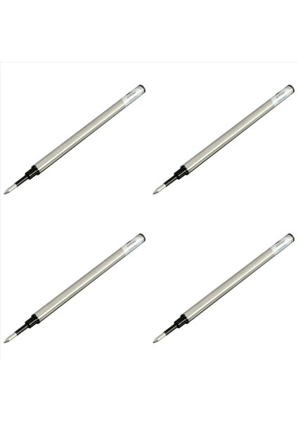 4x Jinhao Orta Nıb Vidalı Roller Top Noktası Kalemi Yeniden Doldurma Siyah Mürekkep Miktar 1 (Yurt Dışından)