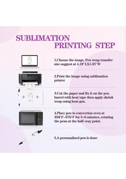 Sublimasyon Kalemleri Seti - Şükran Günü Için Kişiselleştirilmiş Kalem Dıy Noel Si Ofisi Okul Kırtasiye Malzemeleri (Yurt Dışından) indirimleri