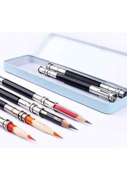 12PCS Ayarlanabilir Çift Kafa Kalemi Genişletici Tutucu Kalem Uzunlayıcı Uzunluk Genişletici Tutucu Okul Ofis Malzemeleri (Yurt Dışından) fiyatları