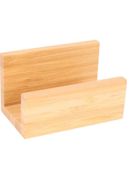 3x Bambu Ahşap Masaüstü Kartvizit Tutucu Masa Masası Erkekler Için Sağlam Kartvizit Ekran Standı (Yurt Dışından) fiyatları